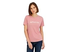 Spyder Womens Floral Wordmark Logo Graphic SS Tee