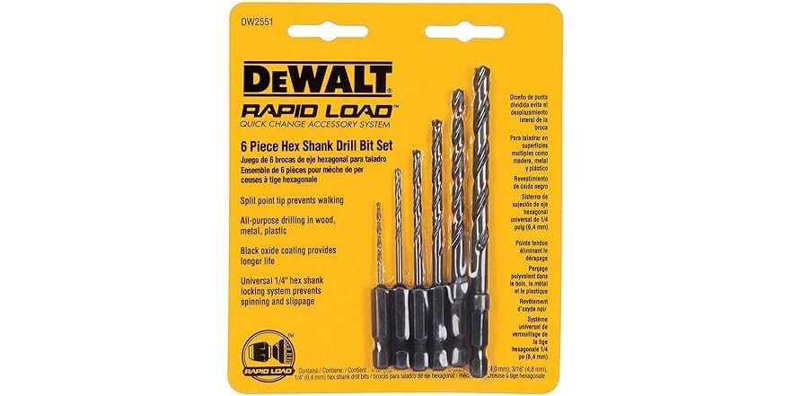 Hex Bit Set 9 Piece Dw2068 | Desertcart Hex Bit Set 9 Piece Dw2068 | Desertcart
