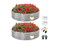  2Pk Raised Garden Bed 2x2x1ft Solar