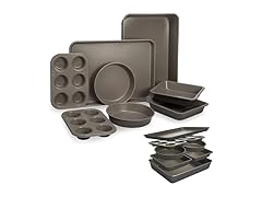 Goodful 8pc Bakeware Set Graphite