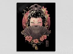 "Death and Mystery" Metal Poster