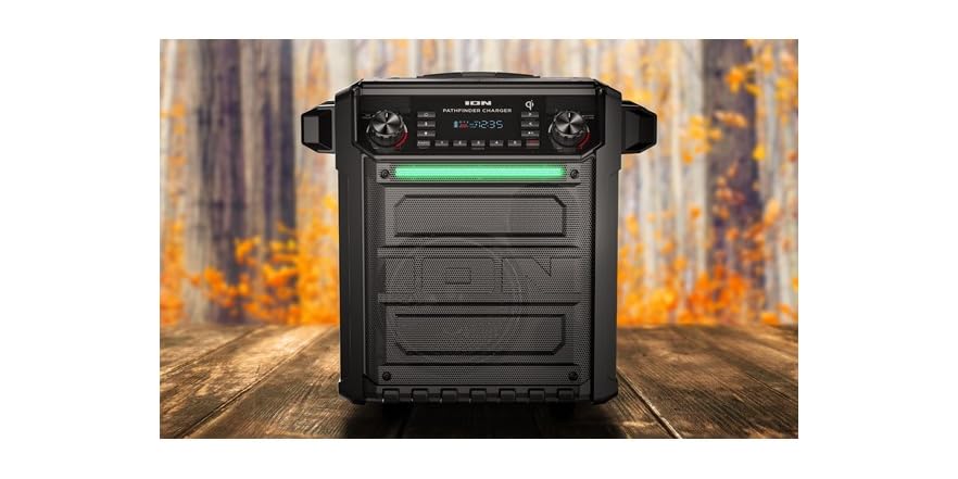 Pathfinder Charger Outdoor BT Speaker w/ Qi Charger