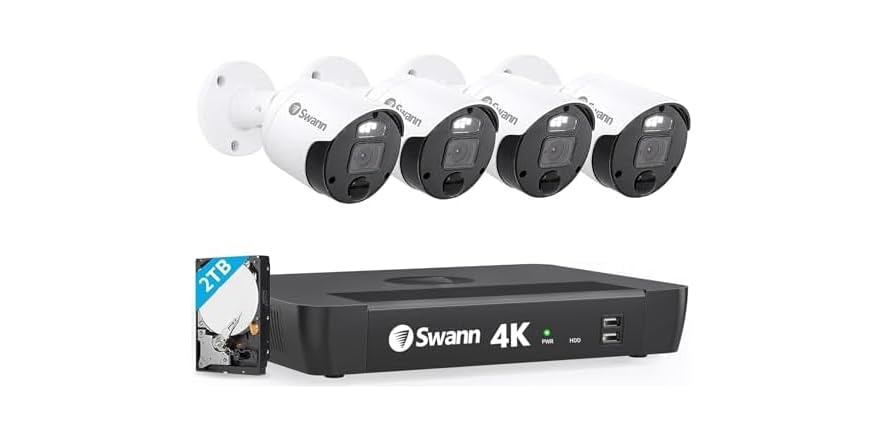 SWANN Master 4K 8 Channel Camera System