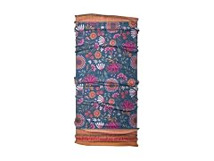 Karma Wide Fabric Headband Teal Floral
