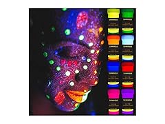2-Pack Luminous UV Neon Body Paint Set