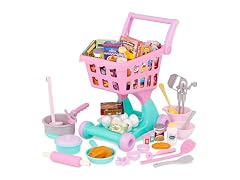 Battat – Play Circle – Shopping Cart & Grocery Set for Kids