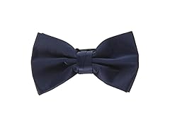 Stacy Adams Satin Solid Bow Tie