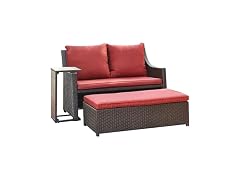 Four Seasons Courtyard Redington Chic 3 Piece Patio Set