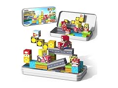 tinytrek 35PCS Mini Magnetic Tiles Set