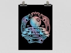 No Moon Rum 16" x 20" Matte Poster