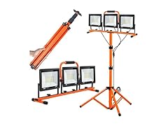 21000 Lumen Work Lights with Stand