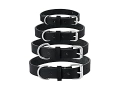 PBF Leather Dog Collar - Genuine Top