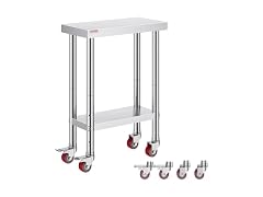 VEVOR Stainless Steel Work Table 12 x