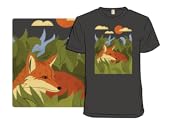 Fox Lying in the Grass