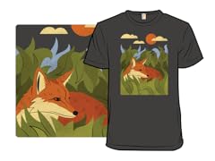 Fox Lying in the Grass
