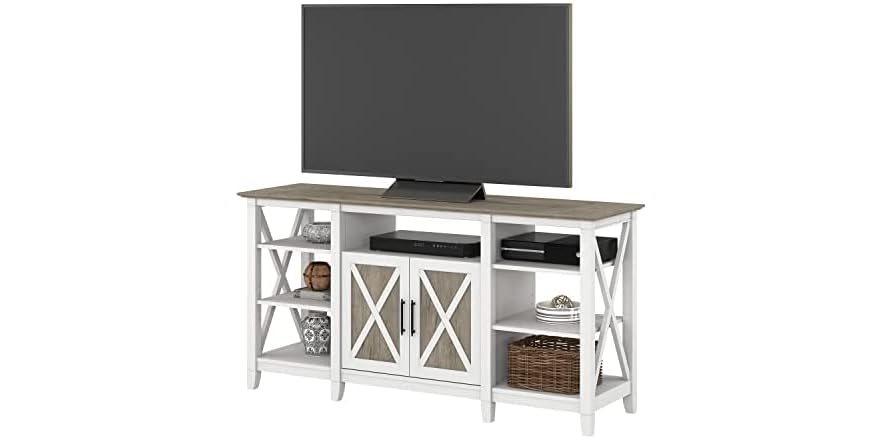 Bush Furniture Key West Tall TV Stand