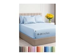 CGK 6 Piece Extra Deep Sheet Set