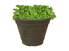 Sunnydaze Franklin 20'' Large Plastic Planter
