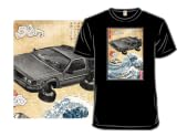 Time Machine Woodblock