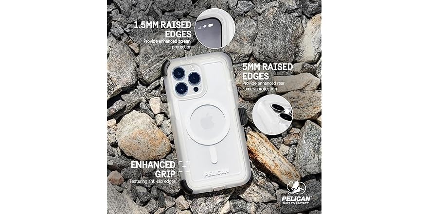 Pelican Voyager iPhone 15 Pro Case with MagSafe