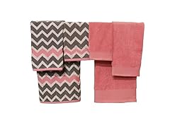 6Pc 100% Cotton 600 GSM Yarn-Dyed Towel Set