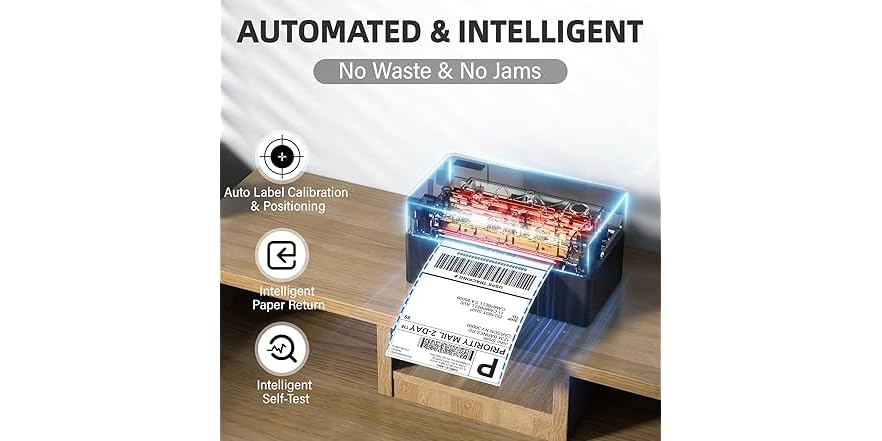 PEDOOLO 4x6 Bluetooth Thermal Label Printer