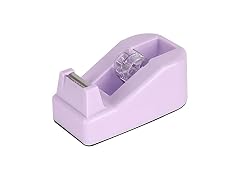 Buqoo Desktop Tape Dispenser Non-Skid (Purple)