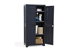 Sunnydaze 48" H Resin Storage Cabinet