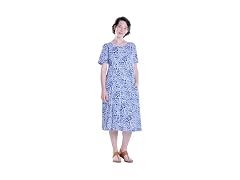 LA CERA Women's 100% Cotton Floral