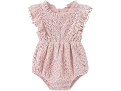 Simplee Kids Girls (0-3 MOS) Newborn Baby Rompers