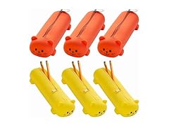 Fun Express 7 3/4" x 2 1/2" Silicone Pencil Cases - 6 Pc
