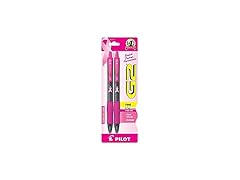 PILOT G2 Rolling Ball Gel Pens, Fine Point, Pink