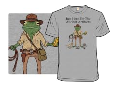 Just Here for the Ancient Artifacts