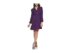 Kensie Women Long Sleeve Mini Dress