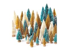 KISIQI 30 Piece Mini Christmas Trees