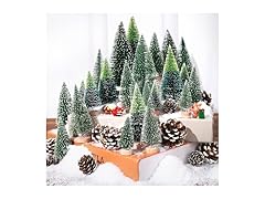 Ayieyill 35Pcs Mini Christmas Décor