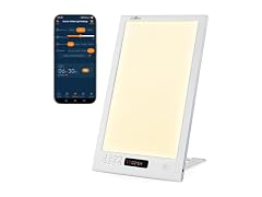 JUXLamp Light Therapy Alarm Clock