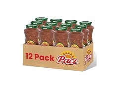 Pace Salsa, Chunky Salsa Mild, 16 Ounce Jar (Pack of 12)