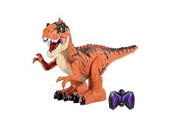 TEMI RC Dinosaur Toy w/ Flame Spray & Sound