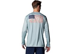 Columbia Men's Tackle Fish Flag Shirt