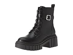 The Drop Women's Koi Lace Up Platform Combat Boots