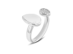 Calvin Klein Women Crystals Ring (6.5)