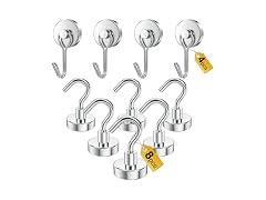 Tiergrade Tiergrade Magnetic Hooks, 12-Pack
