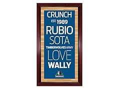 Minnesota Timberwolves 16" x 32" Sign