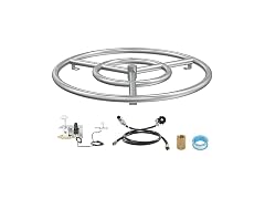 18 inch Round Stainless-Steel Fire Pit Burner