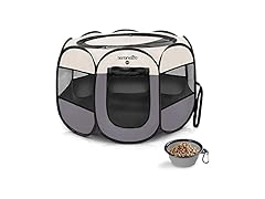 SereneLife On-The-Go Foldable Portable Pet Tent
