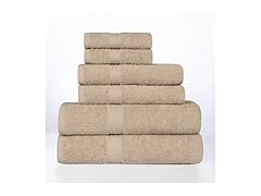 Superior 6PC MIAMI 6PC Towel Set