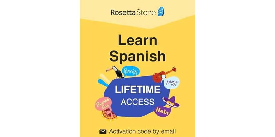Rosetta Stone Learn Spanish | Lifetime