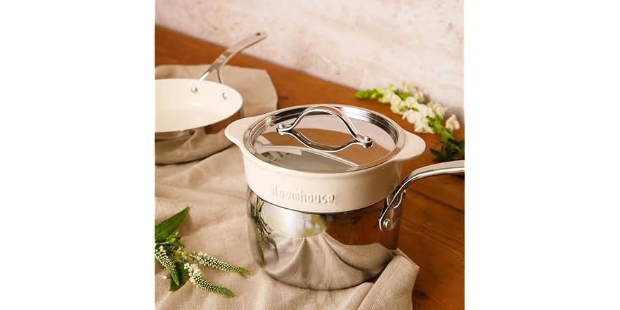 Bloomhouse Pots and Pans Cookware Set