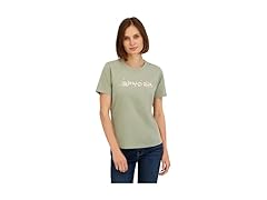 Spyder Womens Floral Wordmark Logo Graphic T-Shirt